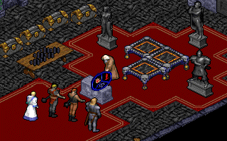 The shield allows Mythran to speak to the Zealan gods