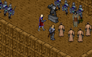 Darion is led to the statue of Odion